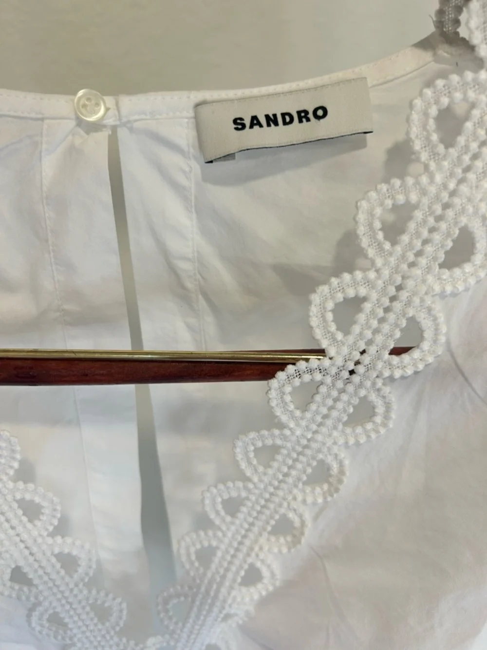 Sandro Lace Chichi Blouse - Picture 6 of 10